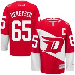 Adult Authentic Detroit Red Wings Danny DeKeyser Red 2016 Stadium Series Official Reebok Jersey
