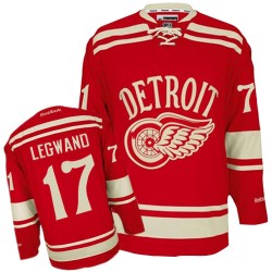 Adult Authentic Detroit Red Wings Danny DeKeyser Red 2014 Winter Classic Official Reebok Jersey