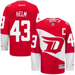 Adult Authentic Detroit Red Wings Darren Helm Red 2016 Stadium Series Official Reebok Jersey