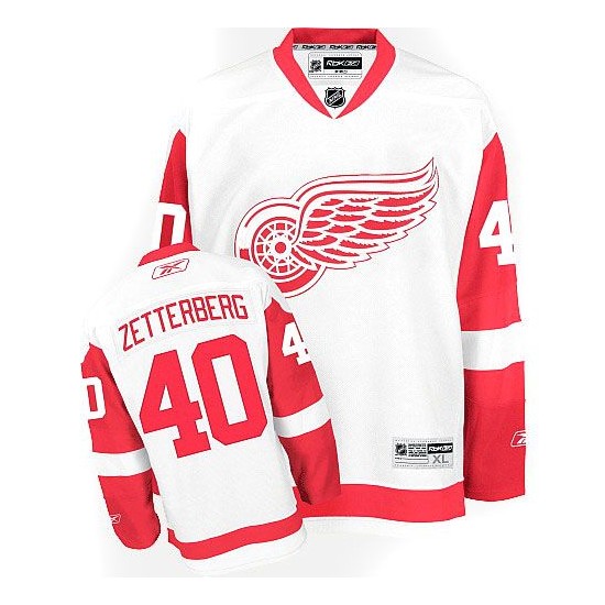 Alex Delvecchio Detroit Red Wings Reebok Premier Home Jersey (Red)