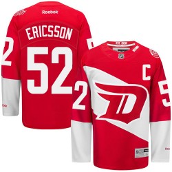 Adult Premier Detroit Red Wings Jonathan Ericsson Red 2016 Stadium Series Official Reebok Jersey