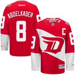 Adult Premier Detroit Red Wings Justin Abdelkader Red 2016 Stadium Series Official Reebok Jersey