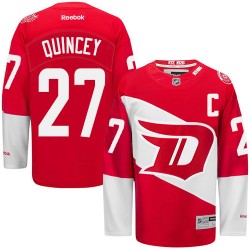 Adult Authentic Detroit Red Wings Kyle Quincey Red 2016 Stadium Series Official Reebok Jersey