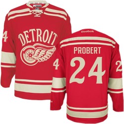 Adult Premier Detroit Red Wings Bob Probert Red 2014 Winter Classic Official Reebok Jersey