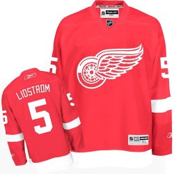 Adult Premier Detroit Red Wings Nicklas Lidstrom Red Home Official Reebok Jersey