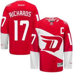 Adult Authentic Detroit Red Wings Brad Richards Red 2016 Stadium Series Official Reebok Jersey