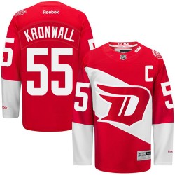 Niklas Kronwall signed Detroit Red Wings Reebok Premier jersey