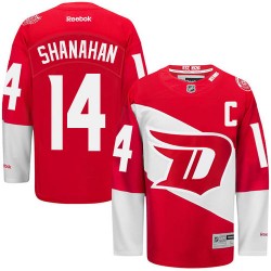 Adult Authentic Detroit Red Wings Brendan Shanahan Red 2016 Stadium Series Official Reebok Jersey