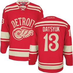 Adult Authentic Detroit Red Wings Pavel Datsyuk Red 2014 Winter Classic Official Reebok Jersey