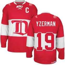 Adult Premier Detroit Red Wings Steve Yzerman Red Winter Classic Throwback Official CCM Jersey