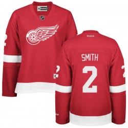 Women's Authentic Detroit Red Wings Brendan Smith Red Home Official Reebok Jersey