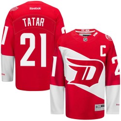 Adult Authentic Detroit Red Wings Tomas Tatar Red 2016 Stadium Series Official Reebok Jersey