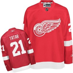 Adult Authentic Detroit Red Wings Tomas Tatar Red Home Official Reebok Jersey