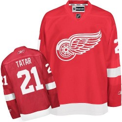 Adult Premier Detroit Red Wings Tomas Tatar Red Home Official Reebok Jersey