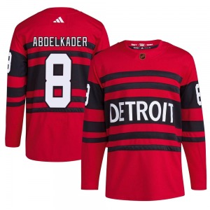 Youth Authentic Detroit Red Wings Justin Abdelkader Red Reverse Retro 2.0 Official Adidas Jersey