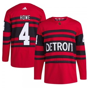 Youth Authentic Detroit Red Wings Mark Howe Red Reverse Retro 2.0 Official Adidas Jersey