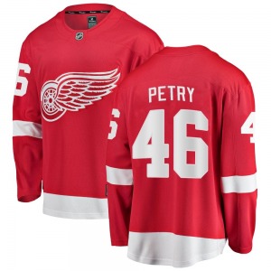 Adult Breakaway Detroit Red Wings Jeff Petry Red Home Official Fanatics Branded Jersey