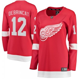 Women's Breakaway Detroit Red Wings Alex DeBrincat Red Home Official Fanatics Branded Jersey