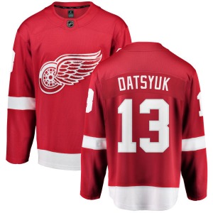 Adult Breakaway Detroit Red Wings Pavel Datsyuk Red Home Official Fanatics Branded Jersey