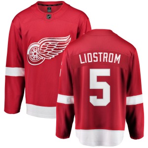 Adult Breakaway Detroit Red Wings Nicklas Lidstrom Red Home Official Fanatics Branded Jersey