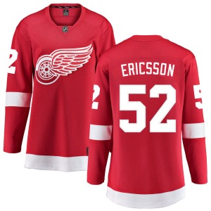 Women's Breakaway Detroit Red Wings Jonathan Ericsson Red Home Official Fanatics Branded Jersey
