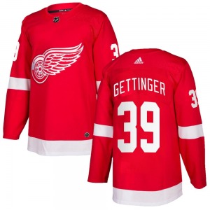 Youth Authentic Detroit Red Wings Tim Gettinger Red Home Official Adidas Jersey