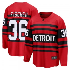 Youth Breakaway Detroit Red Wings Christian Fischer Red Special Edition 2.0 Official Fanatics Branded Jersey