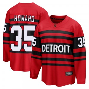 Youth Breakaway Detroit Red Wings Jimmy Howard Red Special Edition 2.0 Official Fanatics Branded Jersey
