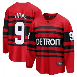 Youth Breakaway Detroit Red Wings Gordie Howe Red Special Edition 2.0 Official Fanatics Branded Jersey