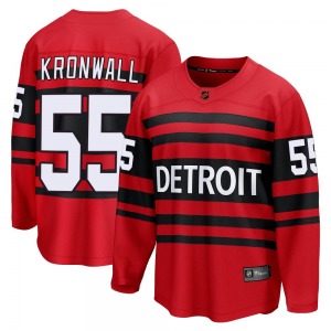 Youth Breakaway Detroit Red Wings Niklas Kronwall Red Special Edition 2.0 Official Fanatics Branded Jersey