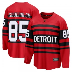 Youth Breakaway Detroit Red Wings Elmer Soderblom Red Special Edition 2.0 Official Fanatics Branded Jersey