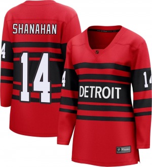 Women's Breakaway Detroit Red Wings Brendan Shanahan Red Special Edition 2.0 Official Fanatics Branded Jersey