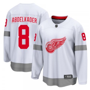 Youth Breakaway Detroit Red Wings Justin Abdelkader White 2020/21 Special Edition Official Fanatics Branded Jersey