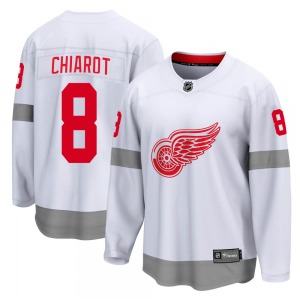 Adult Breakaway Detroit Red Wings Ben Chiarot White 2020/21 Special Edition Official Fanatics Branded Jersey