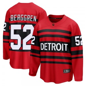 Adult Breakaway Detroit Red Wings Jonatan Berggren Red Special Edition 2.0 Official Fanatics Branded Jersey