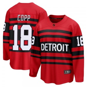 Adult Breakaway Detroit Red Wings Andrew Copp Red Special Edition 2.0 Official Fanatics Branded Jersey