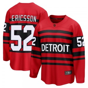 Adult Breakaway Detroit Red Wings Jonathan Ericsson Red Special Edition 2.0 Official Fanatics Branded Jersey