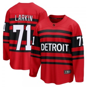 Adult Breakaway Detroit Red Wings Dylan Larkin Red Special Edition 2.0 Official Fanatics Branded Jersey