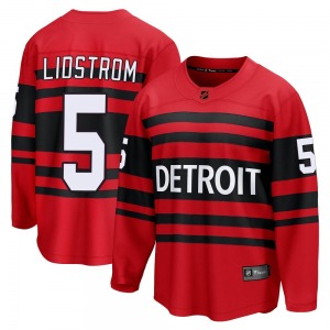 Adult Breakaway Detroit Red Wings Nicklas Lidstrom Red Special Edition 2.0 Official Fanatics Branded Jersey