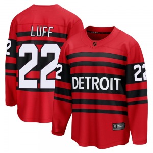 Adult Breakaway Detroit Red Wings Matt Luff Red Special Edition 2.0 Official Fanatics Branded Jersey