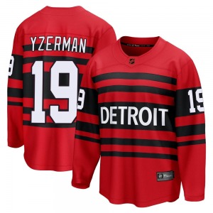 Adult Breakaway Detroit Red Wings Steve Yzerman Red Special Edition 2.0 Official Fanatics Branded Jersey