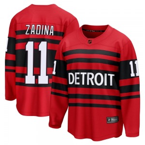 Adult Breakaway Detroit Red Wings Filip Zadina Red Special Edition 2.0 Official Fanatics Branded Jersey