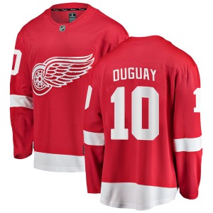 Youth Breakaway Detroit Red Wings Ron Duguay Red Home Official Fanatics Branded Jersey