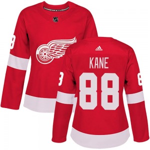 Women's Authentic Detroit Red Wings Patrick Kane Red Home Official Adidas Jersey