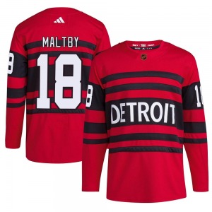 Youth Authentic Detroit Red Wings Kirk Maltby Red Reverse Retro 2.0 Official Adidas Jersey