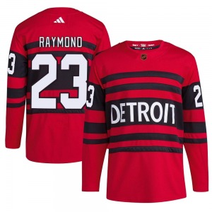 Youth Authentic Detroit Red Wings Lucas Raymond Red Reverse Retro 2.0 Official Adidas Jersey