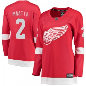 Women's Breakaway Detroit Red Wings Olli Maatta Red Home Official Fanatics Branded Jersey