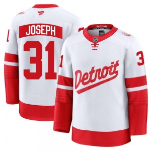 Adult Premium Detroit Red Wings Curtis Joseph White 2025 Stadium Series Official Fanatics Jersey
