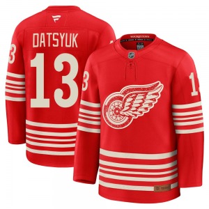 Youth Premium Detroit Red Wings Pavel Datsyuk Red Centennial Official Fanatics Jersey