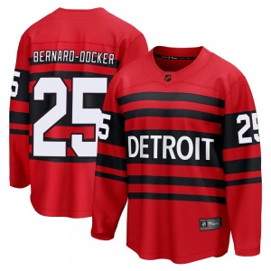 Youth Breakaway Detroit Red Wings Jacob Bernard-Docker Red Special Edition 2.0 Official Fanatics Branded Jersey